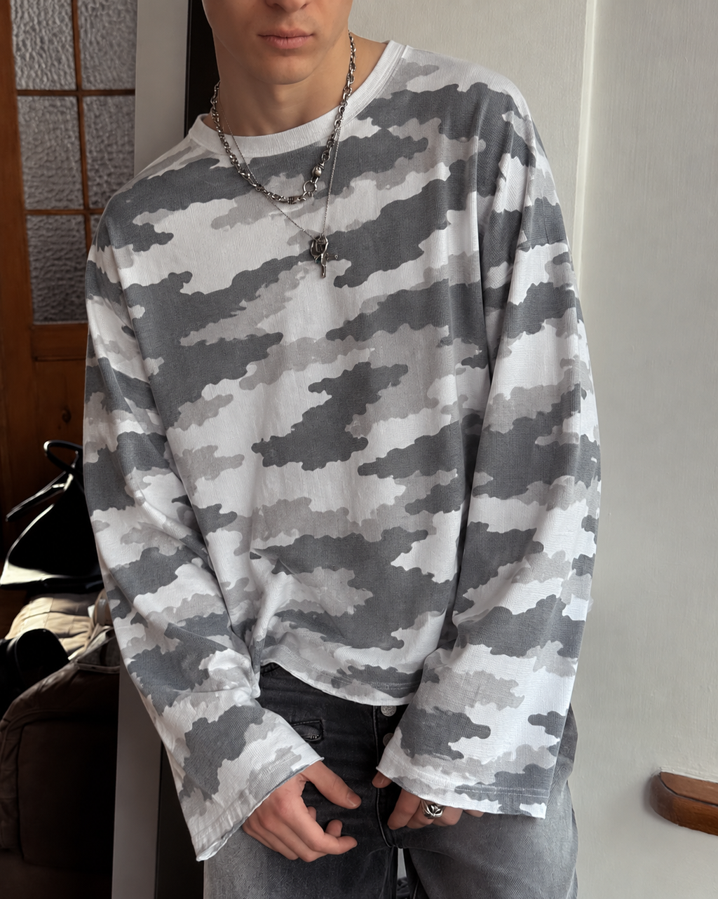 CAMO WAFFLE KNIT BUNDLE