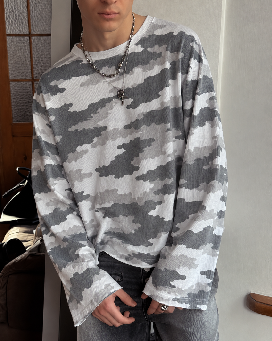 CAMO WAFFLE KNIT BUNDLE