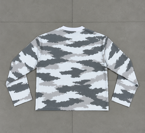 CAMO WAFFLE KNIT