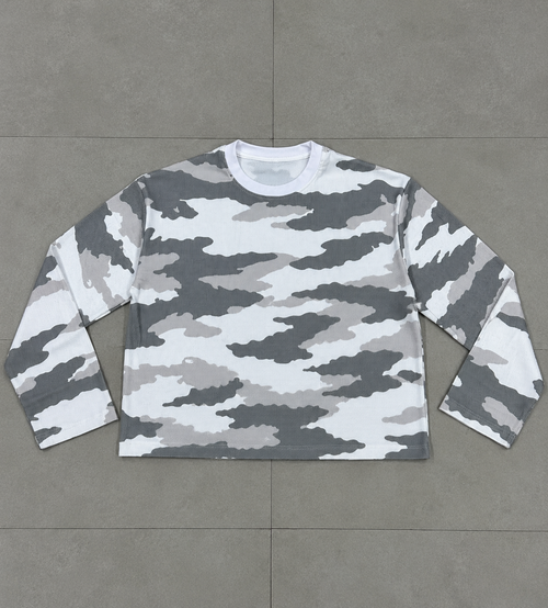 CAMO WAFFLE KNIT