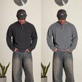 Acid Washed Henley-pack of 2