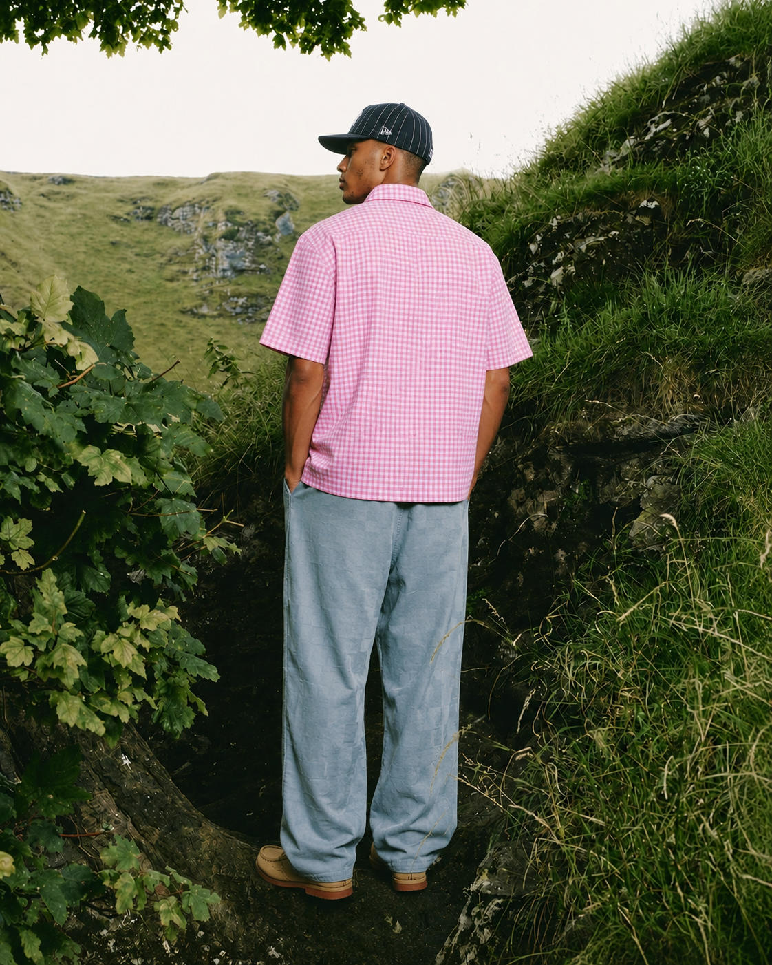 NO 9-5 GINGHAM SHIRT