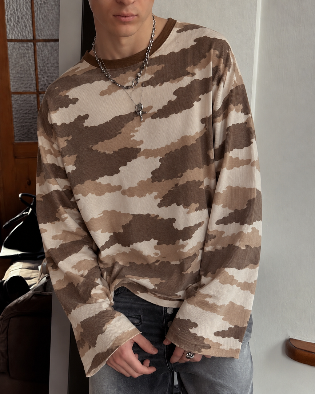 DESERT CAMO KNIT