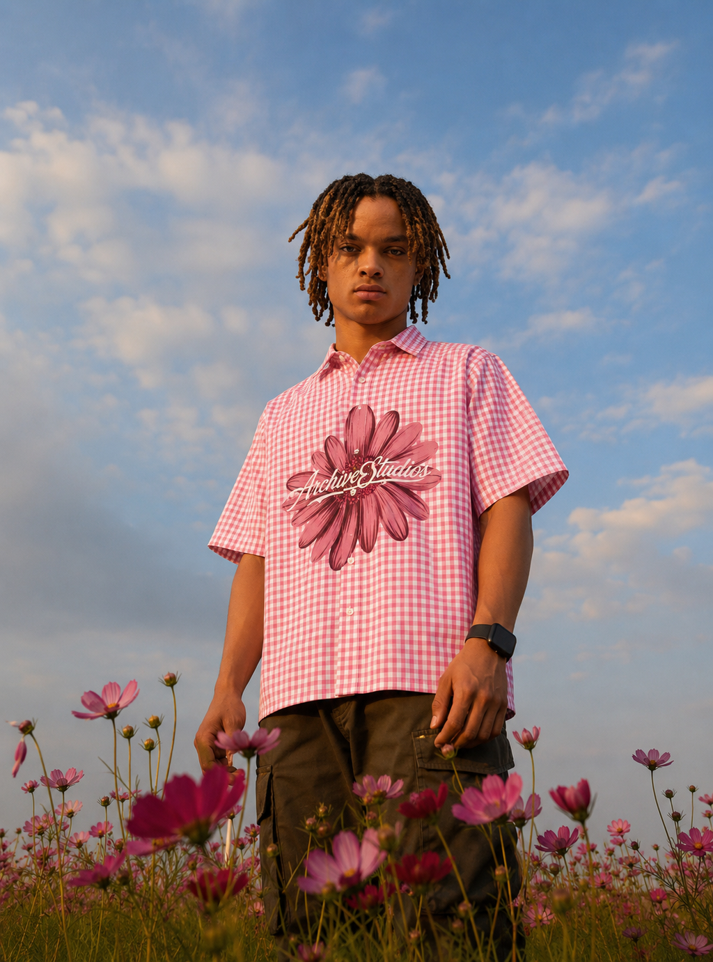 PETAL CHECK SHIRT