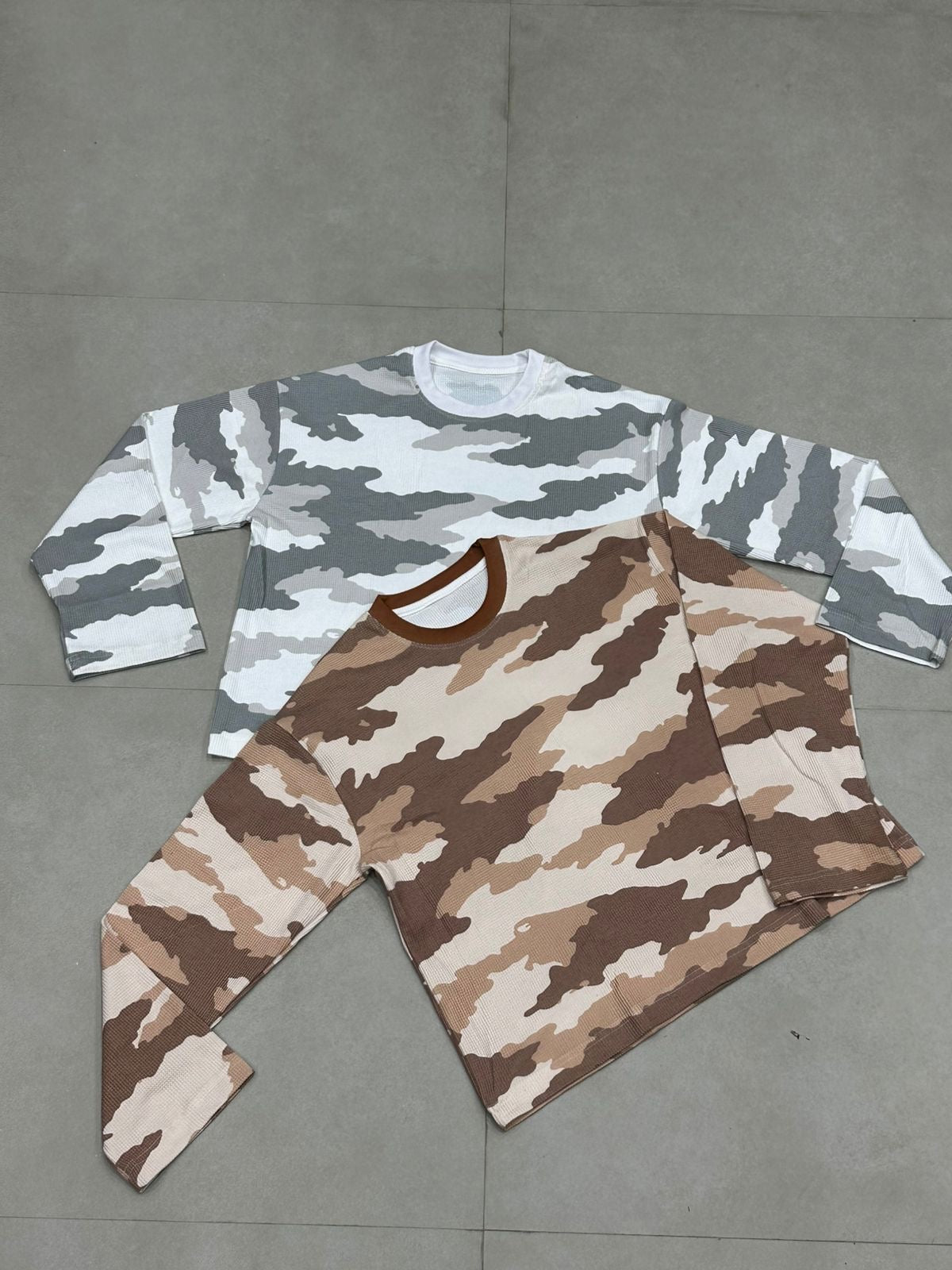 CAMO WAFFLE KNIT BUNDLE