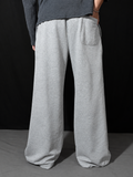 Grey Melange essential joggers