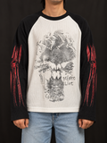 SAINT N SINNERS RAGLAN WAFFLE KNIT