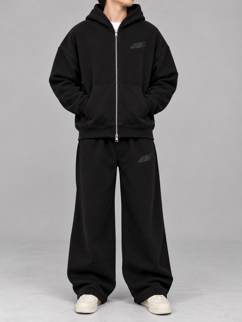 CO-ORD SET-BLACK