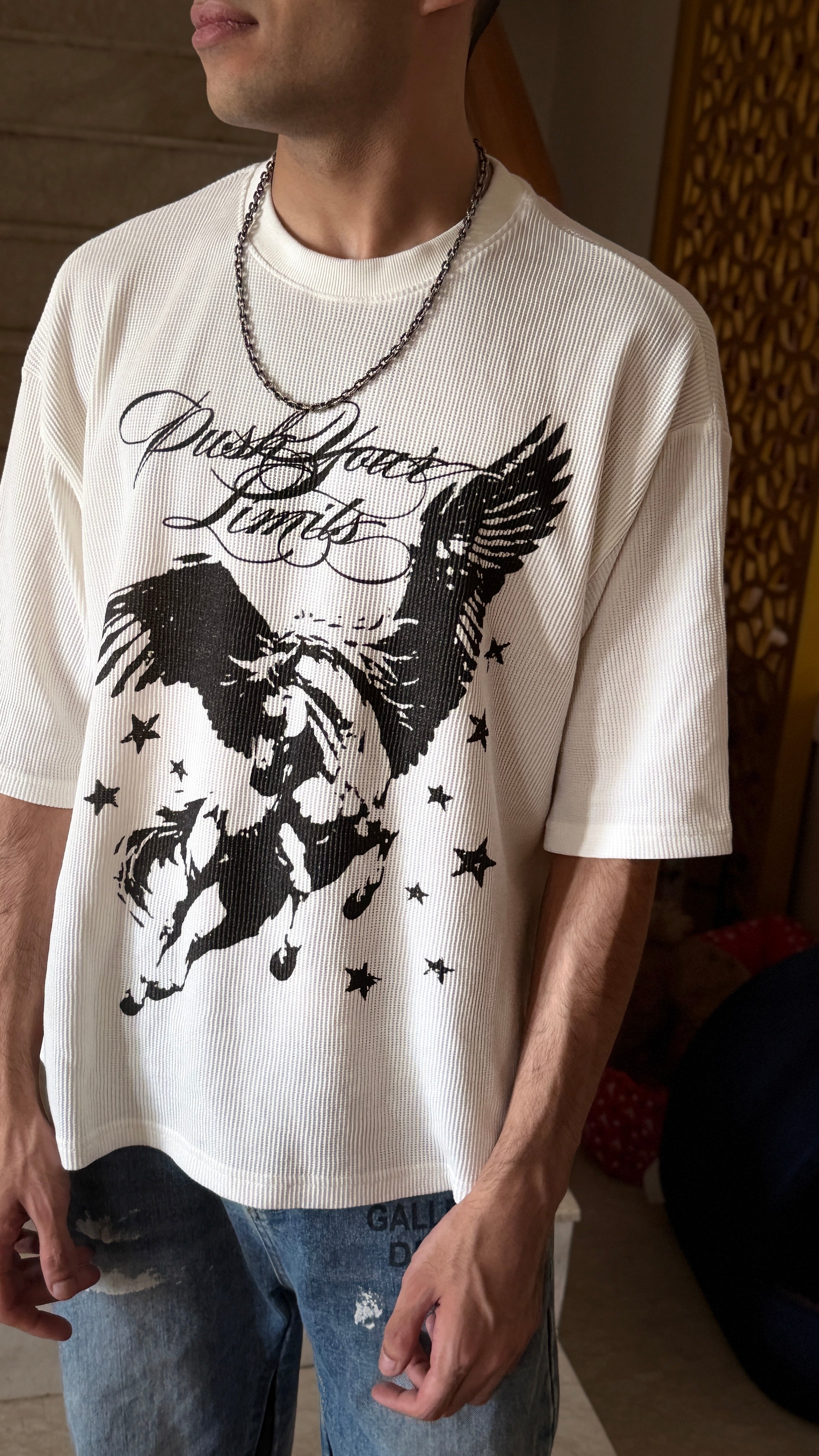 SKYBOUND WAFFLE TEE