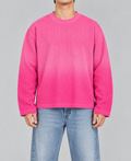 PINK OMBRE WAFFLE KNIT