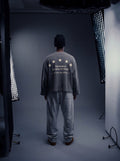 CONVICTION ACID WASH WAFFLE TEE
