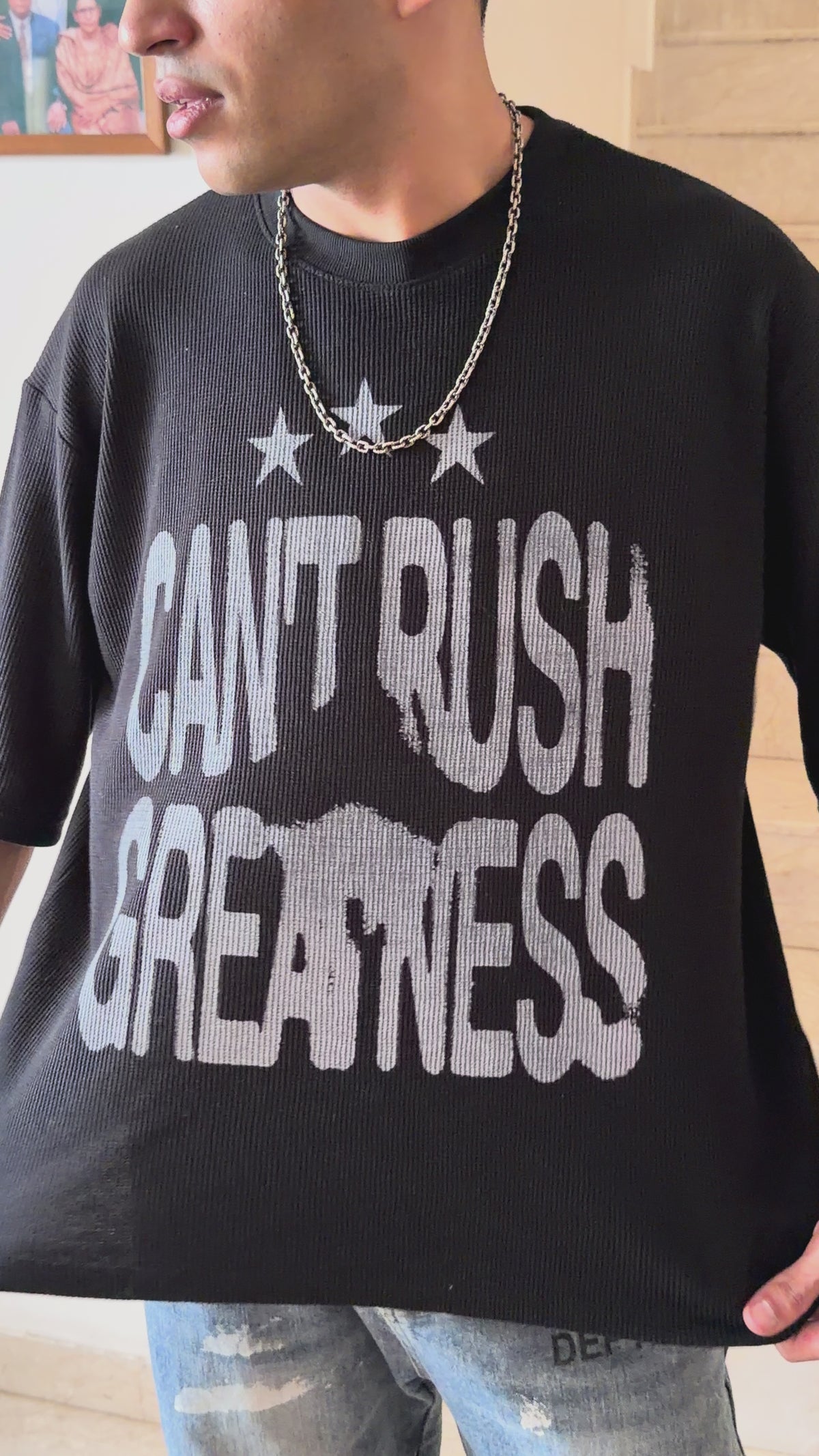 GREATNESS WAFFLE TEE
